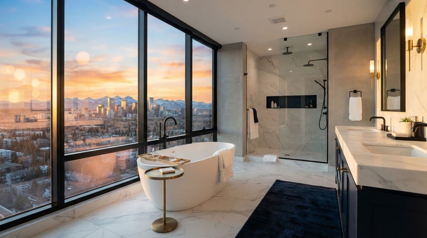 What is the average cost of a bathroom renovation in Calgary?